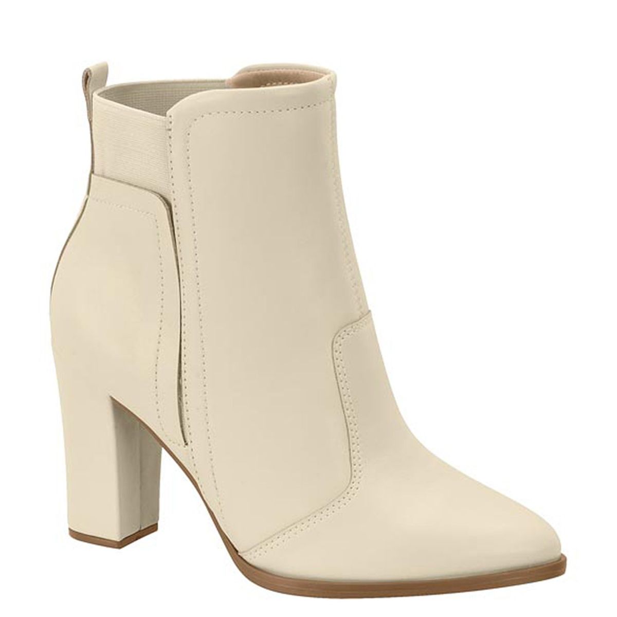 BEIRA RIO - Botines Mujer Beira Rio 9043.133 Crema