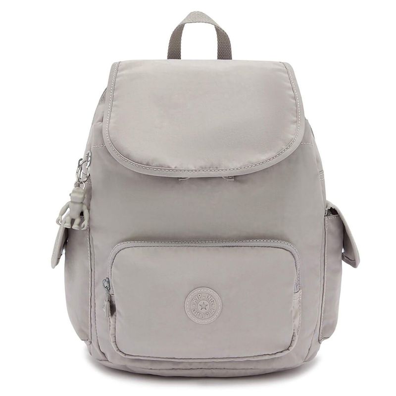 KIPLING - Mochila City Pack S Grey Gris Kipling