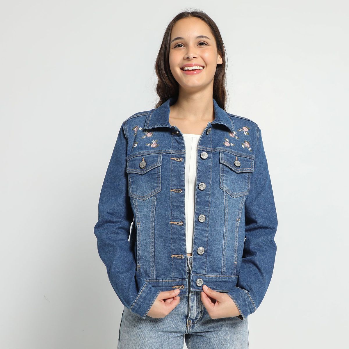 SYBILLA - Casaca Jean Mujer Sybilla