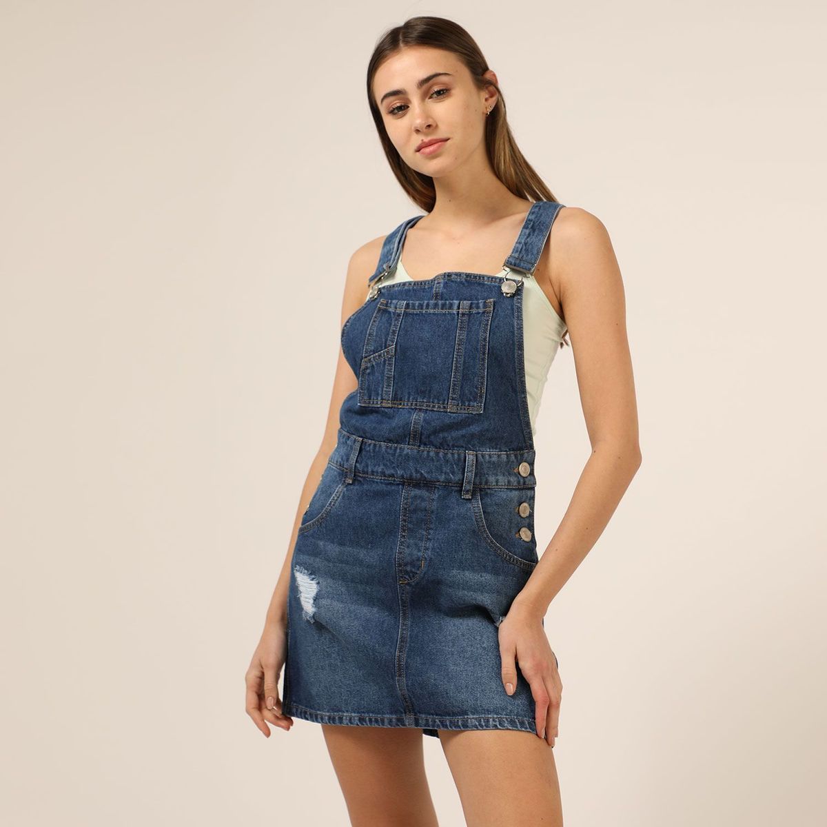 SYBILLA - Overol Corto Mujer Sybilla