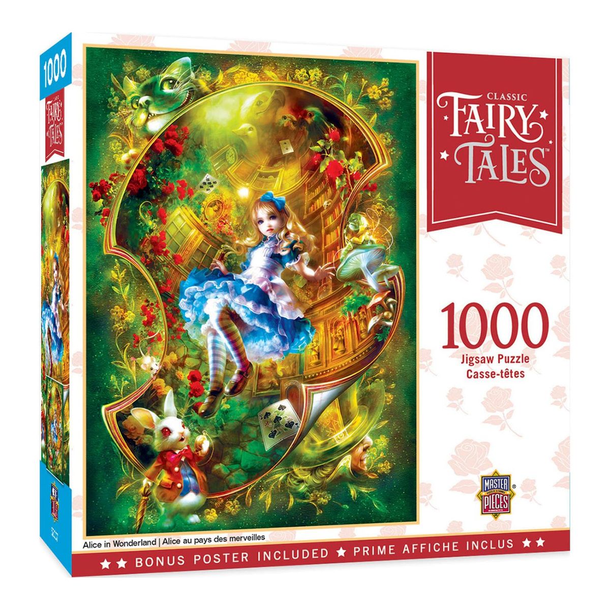 MASTERPIECES - Rompecabezas Alicia en el País de las Maravillas