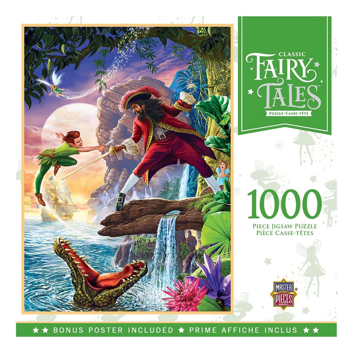 MASTERPIECES - Rompecabezas Peter Pan 1000 Piezas Masterpieces