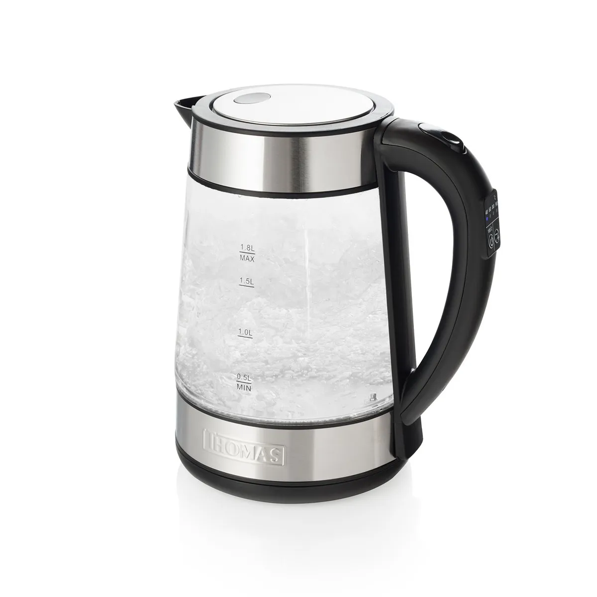 THOMAS - Hervidor de Vidrio Templado 1.8lt TH-6070VI