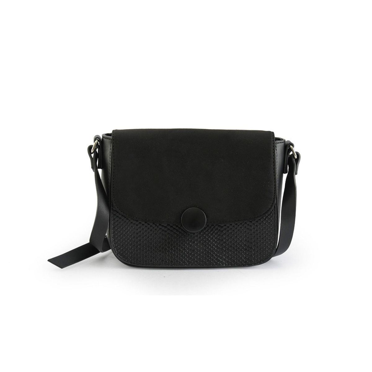 AMPHORA - Morral / Crossbody Amphora Bouton Negro
