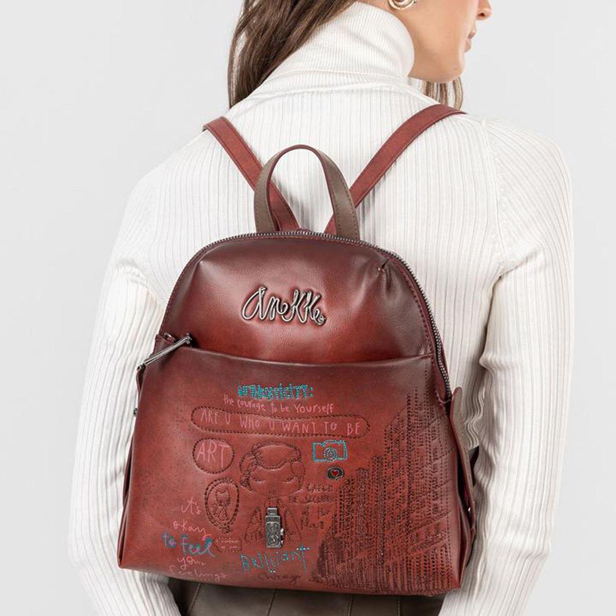ANEKKE - Mochila Mujer Anekke City Red