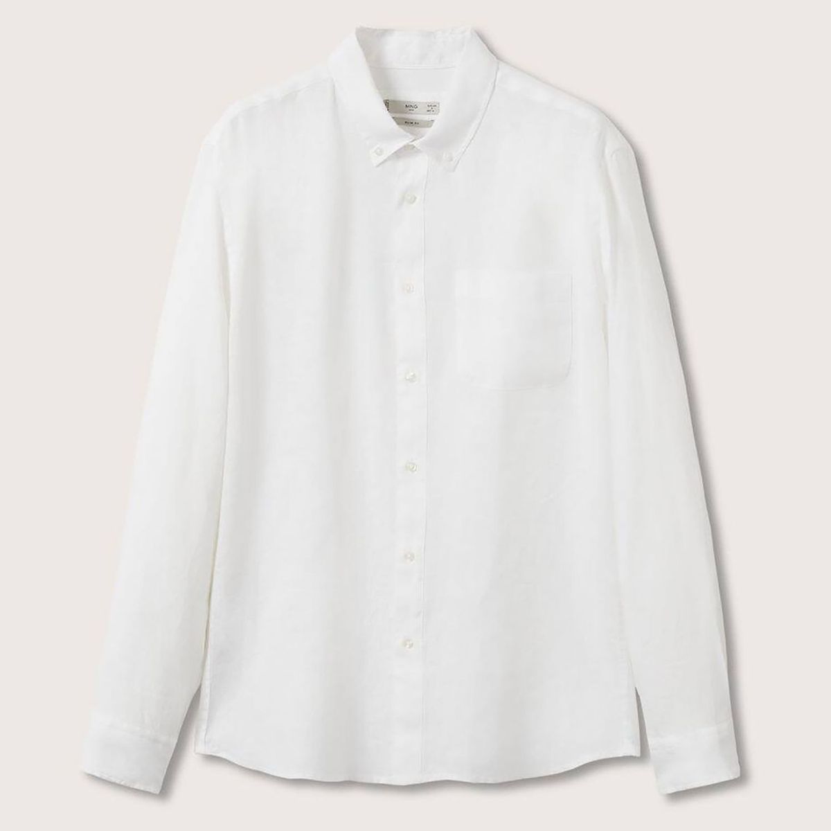 MANGO - Camisa Manga Larga Hombre Mango