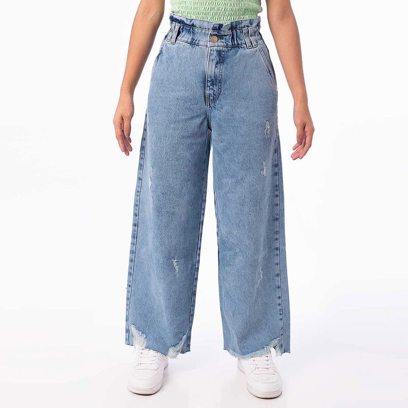 FITS ME - Jean Wide Leg Mujer Fits Me