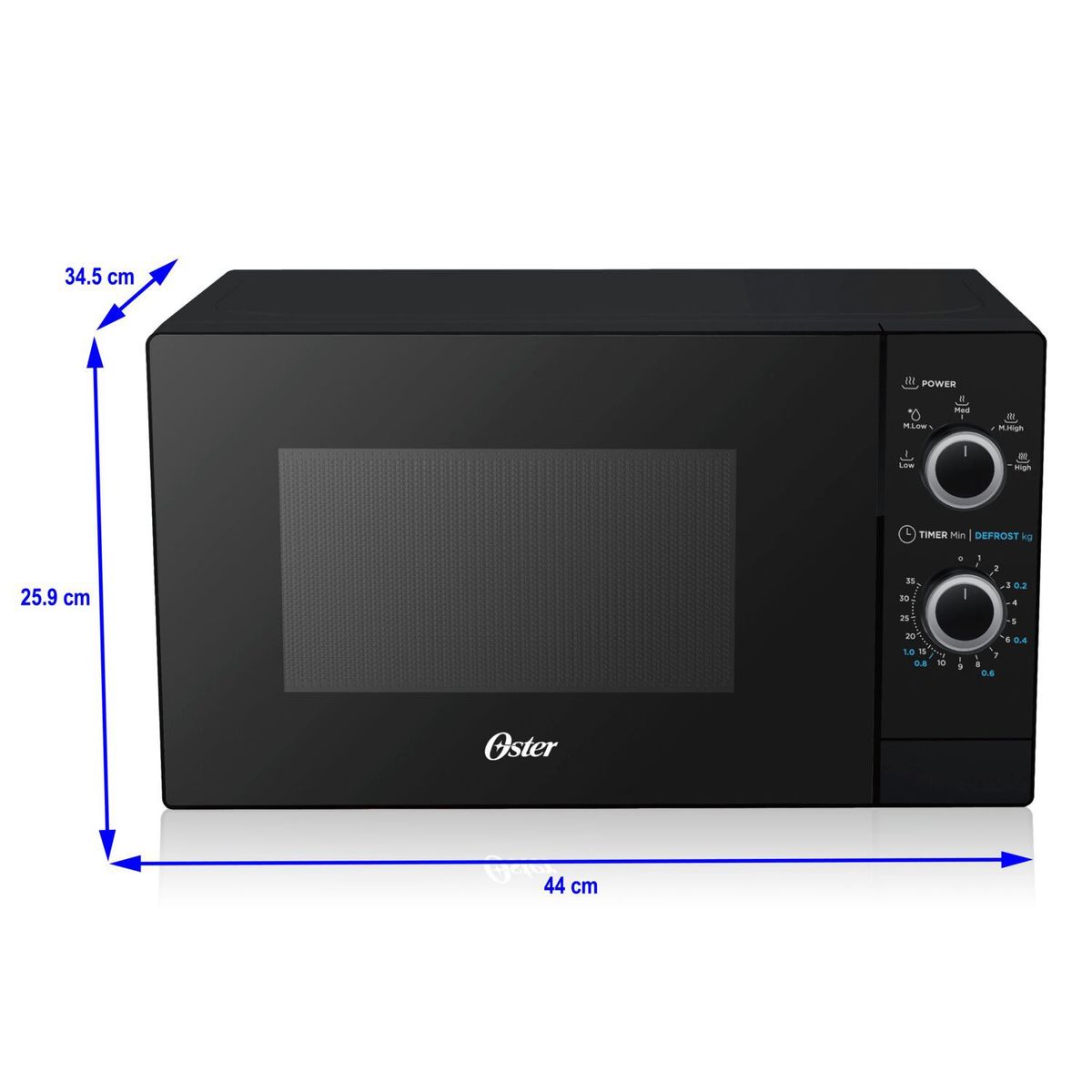 OSTER - Horno Microondas 20L POGM3702