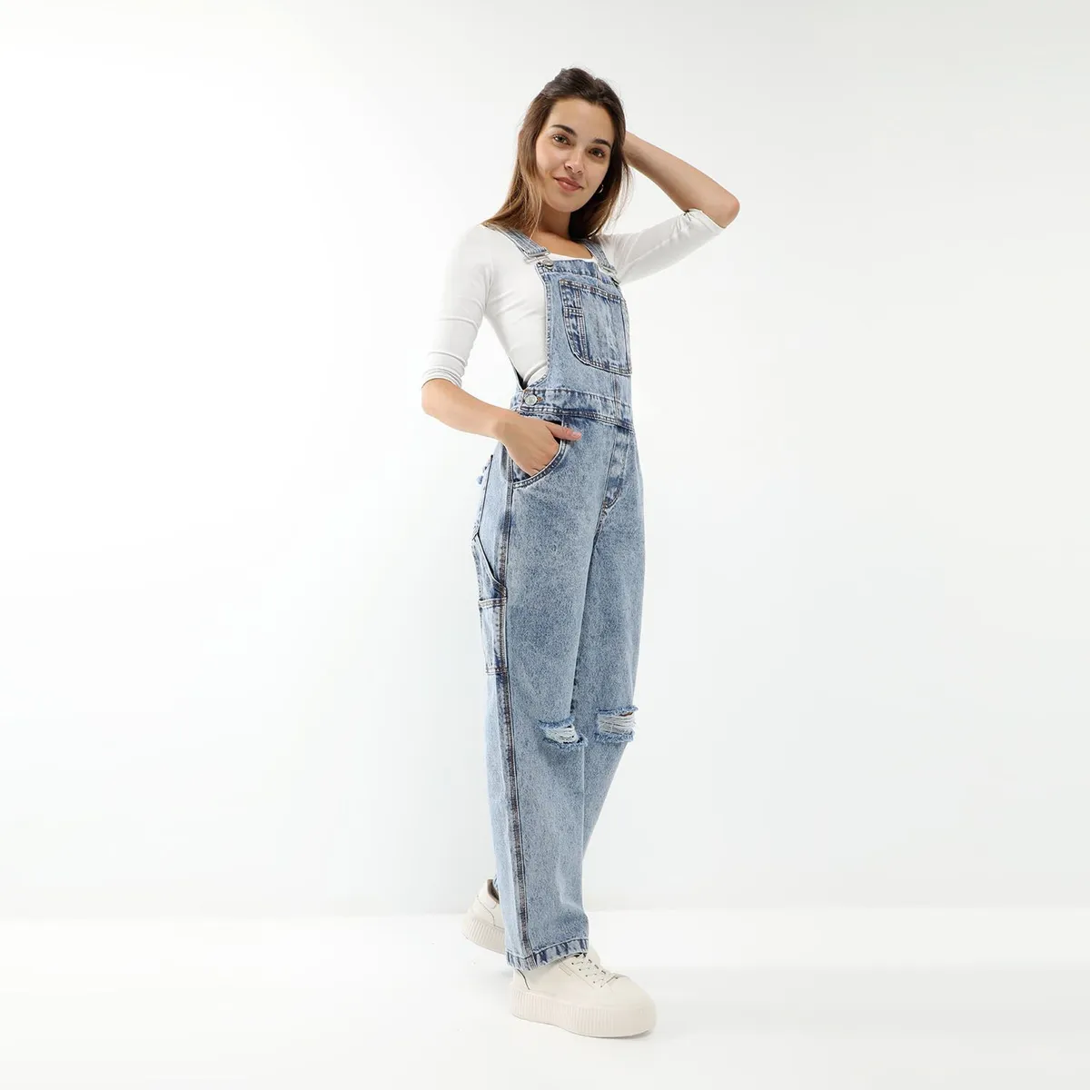 DENIMLAB - Overol Largo Mujer Denimlab