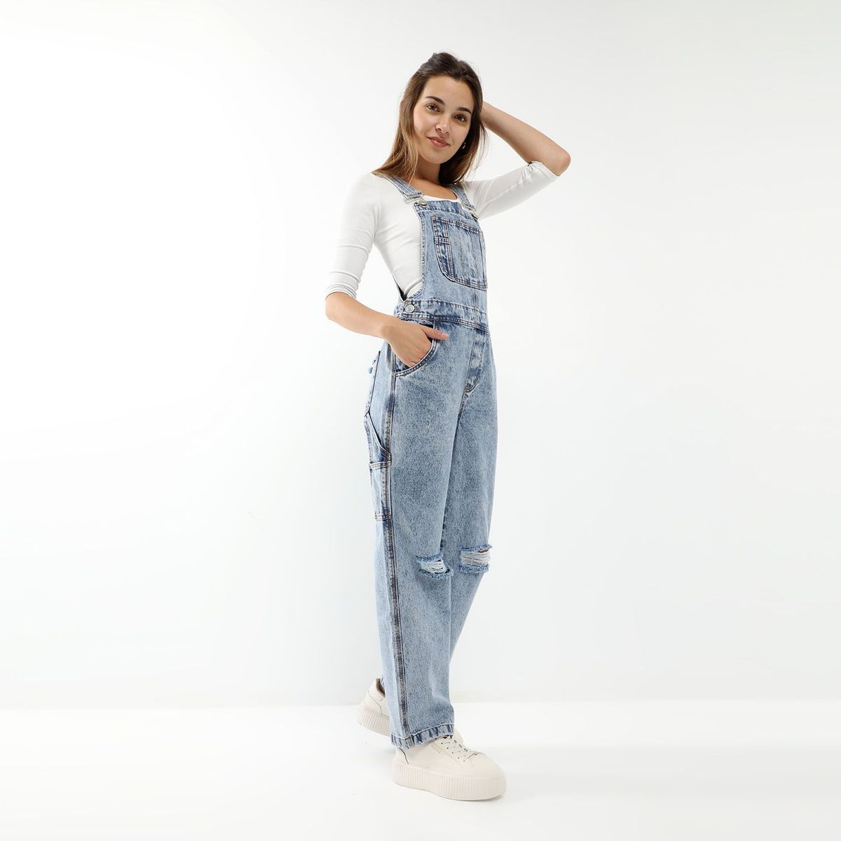 DENIMLAB - Overol Largo Mujer Denimlab