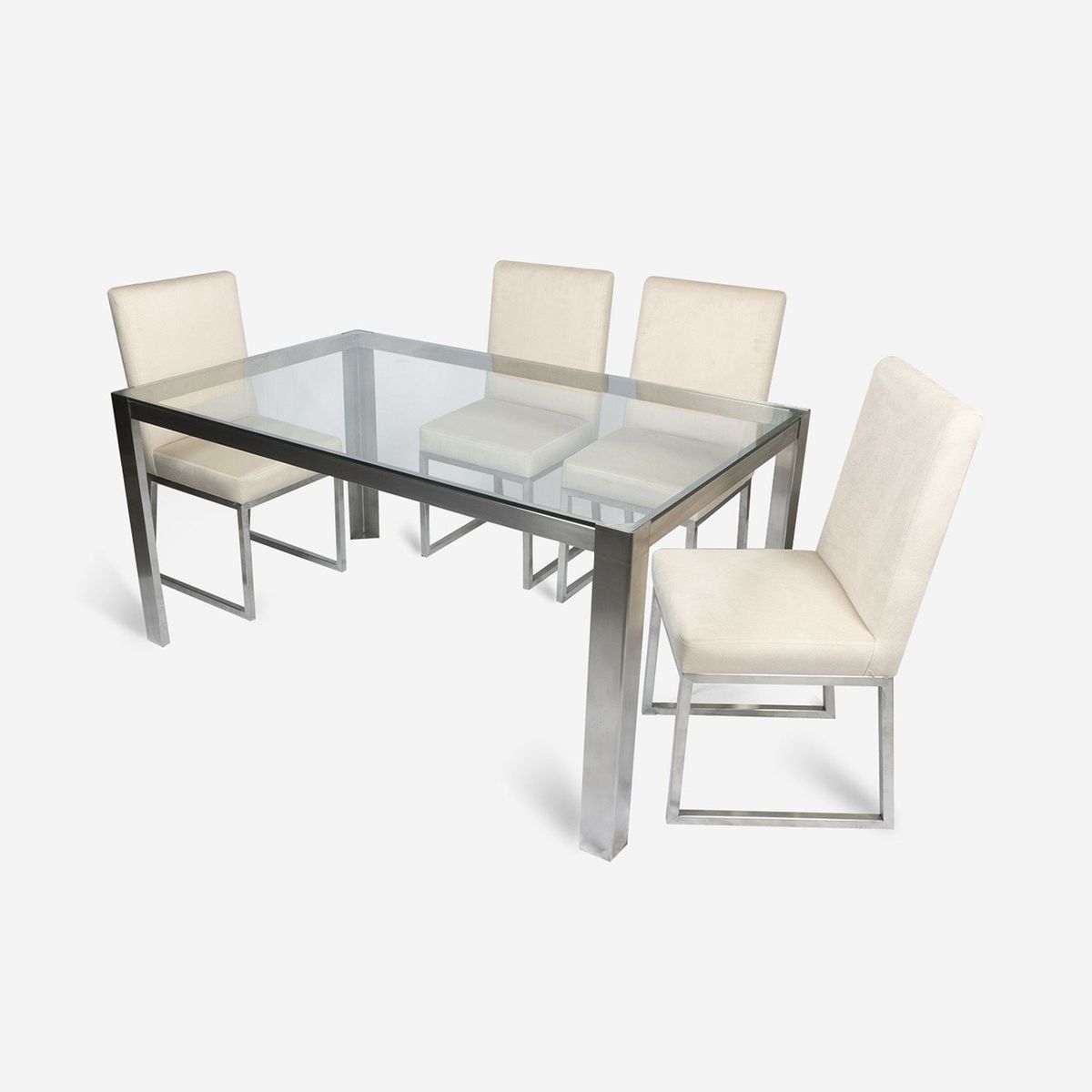 MICA - Juego de Comedor Eva con 6 Sillas