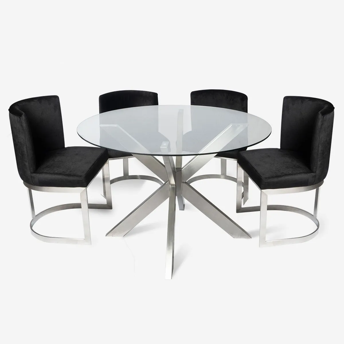 MICA - Juego de Comedor Vera con 6 Sillas