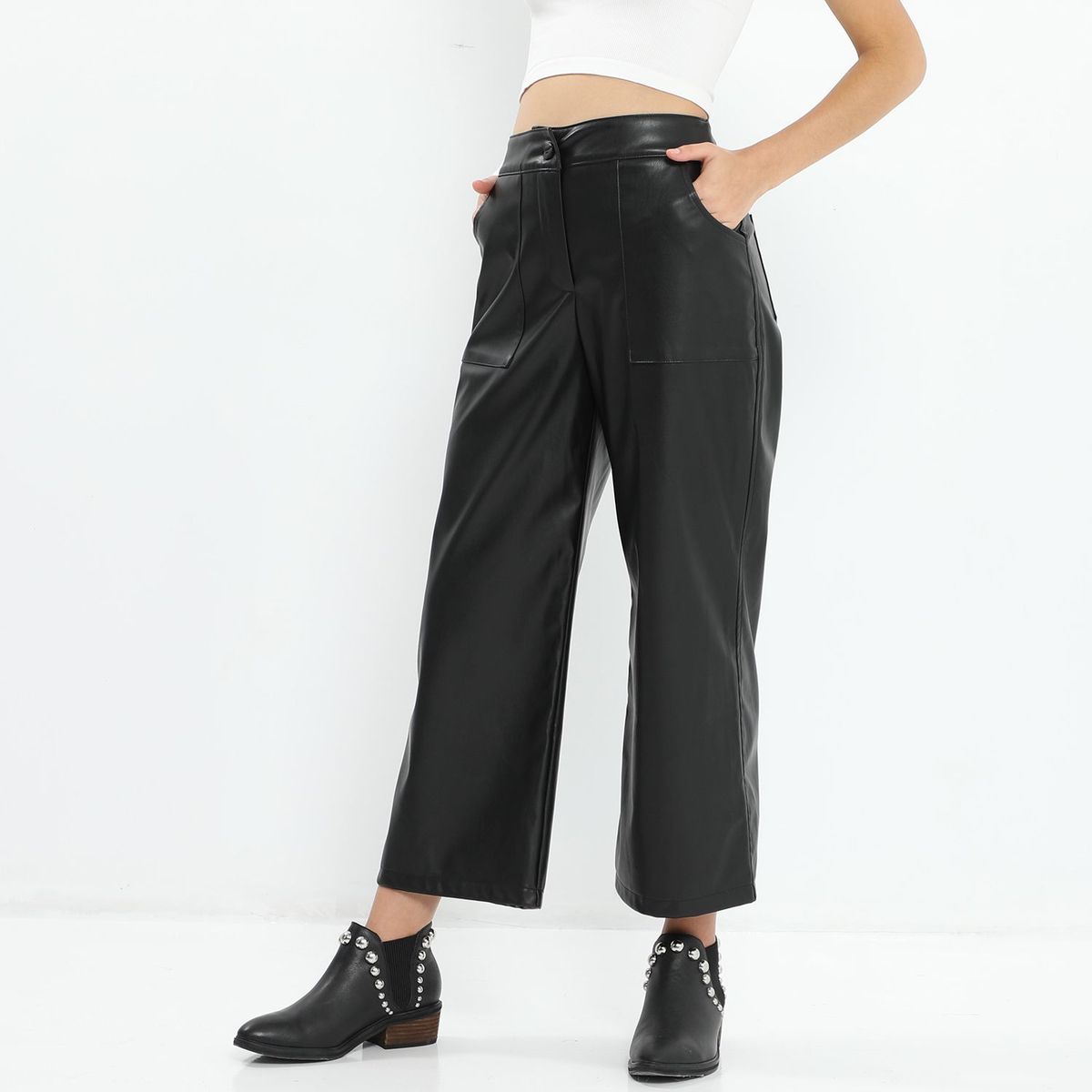 SYBILLA - Pantalón Culotte Mujer Sybilla