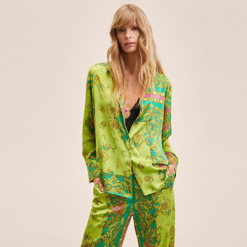 MANGO - Camisa Mujer Mango