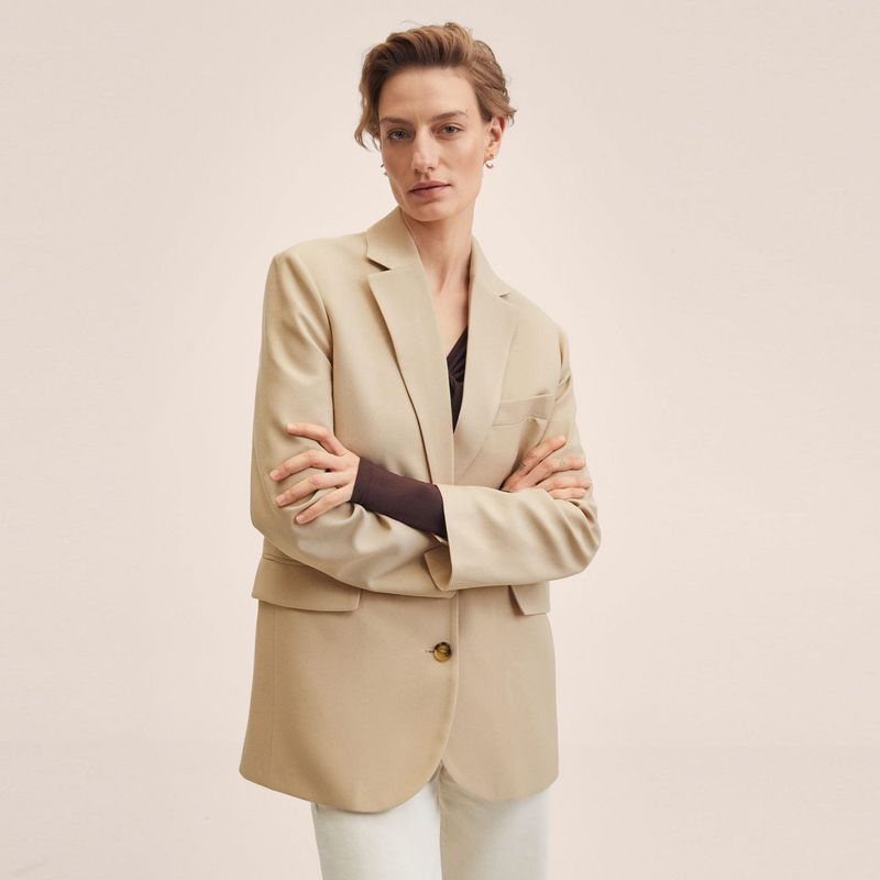 MANGO - Blazer Mujer Mango