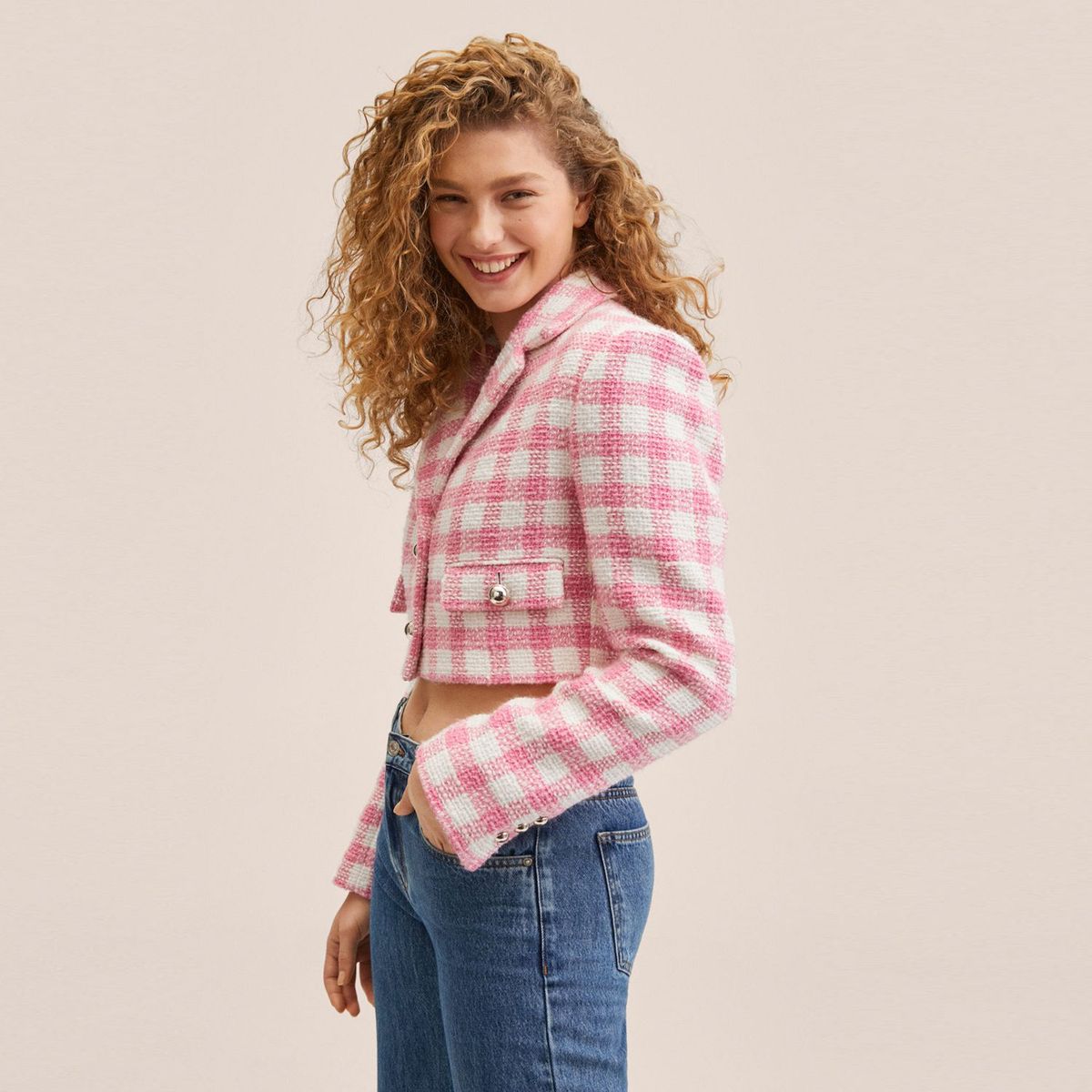 MANGO - Blazer Mujer Mango