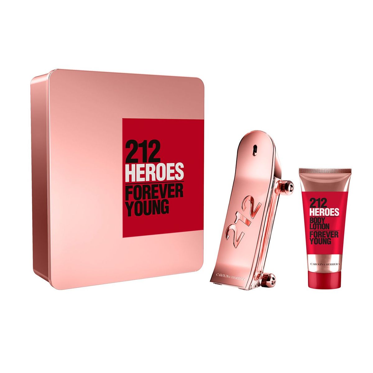 CAROLINA HERRERA - Carolina Herrera 212 Heroes for Her EDP 80 ml + Body Lotion
