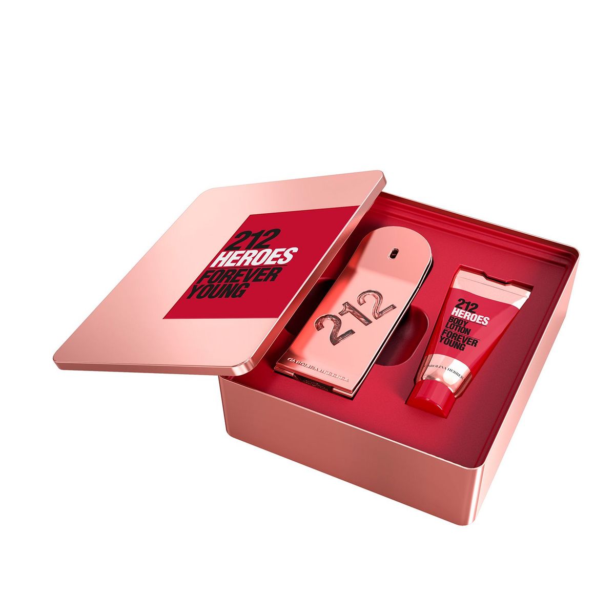 CAROLINA HERRERA - Carolina Herrera 212 Heroes for Her EDP 80 ml + Body Lotion