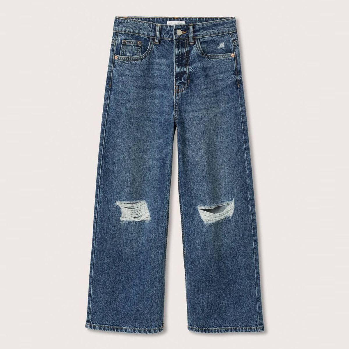 MANGO TEEN - Jean Wide Leg Mujer Mango Teen