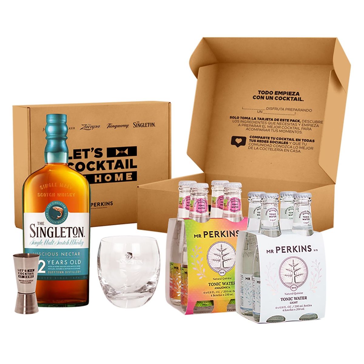 MR PERKINS - Set cocktail Singleton Mr Perkins