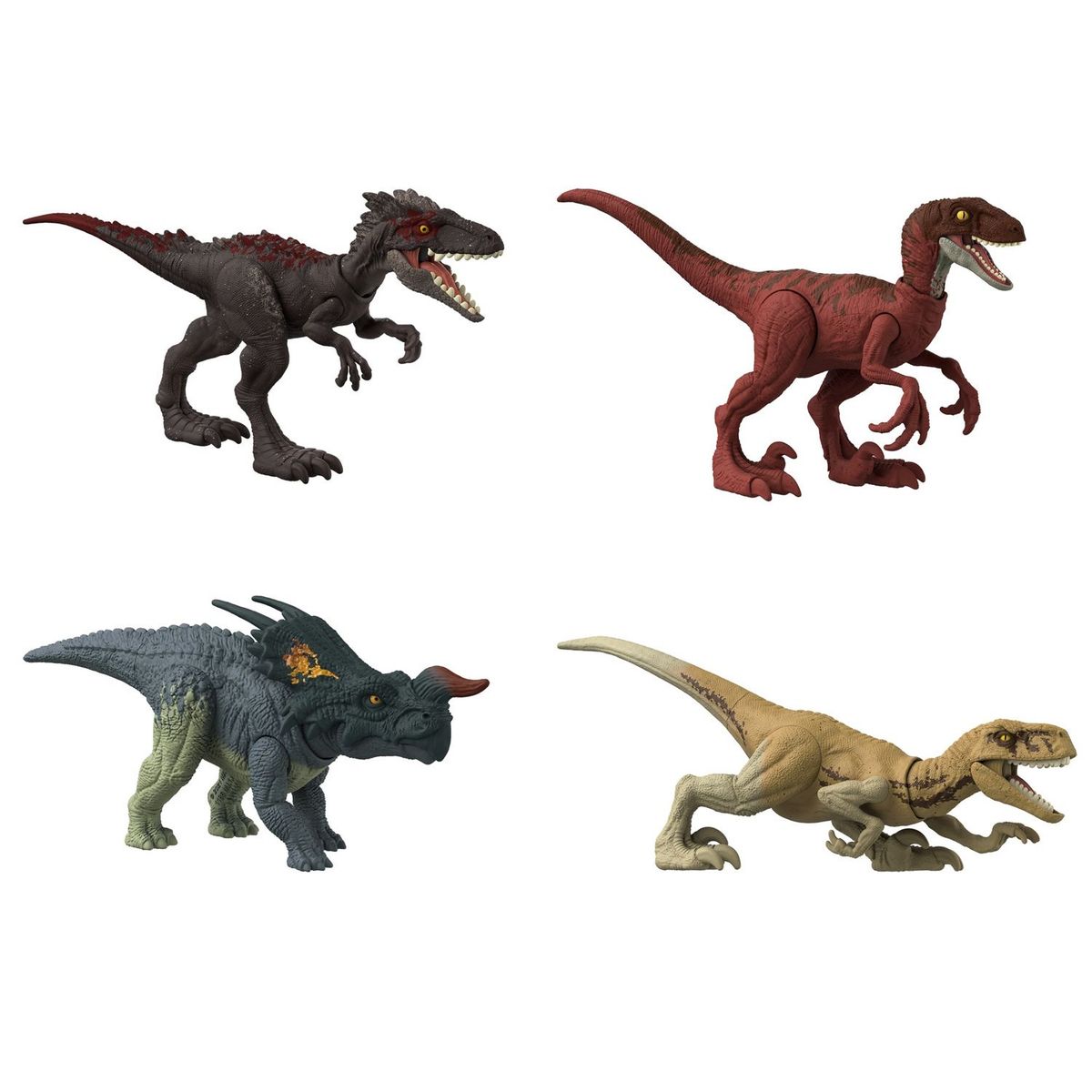 JURASSIC WORLD - Figura de Acción Surtido Dinosaurios Rugido Feroz