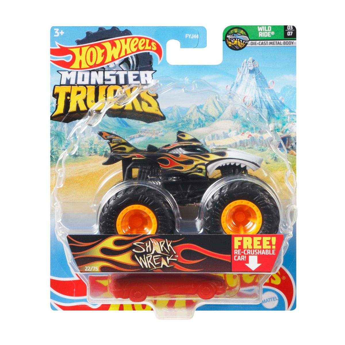 HOT WHEELS - Carro Hot Wheels Monster Trucks Escala 1:64 Surtido