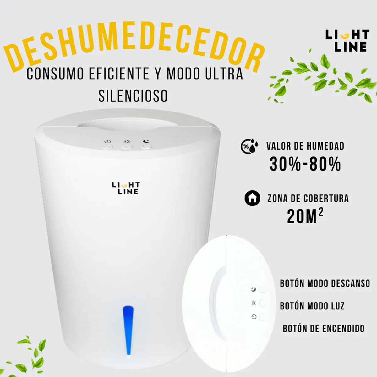 GENERICO - Deshumedecedor 2L LL-DH