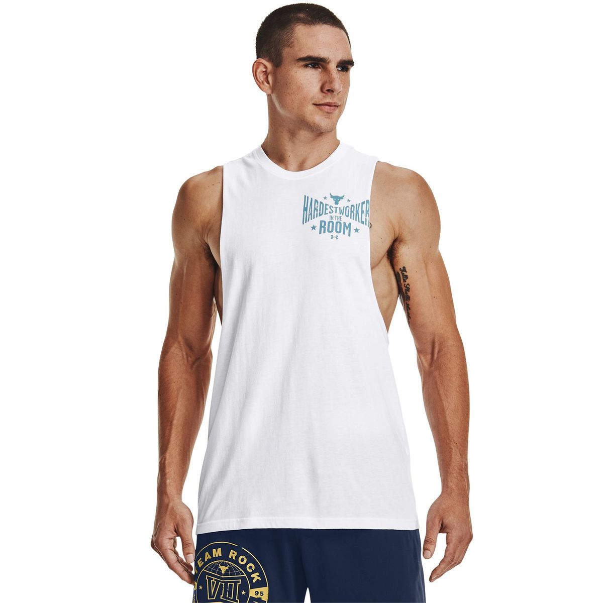 UNDER ARMOUR - Tank Deportivo Project Rock Hombre
