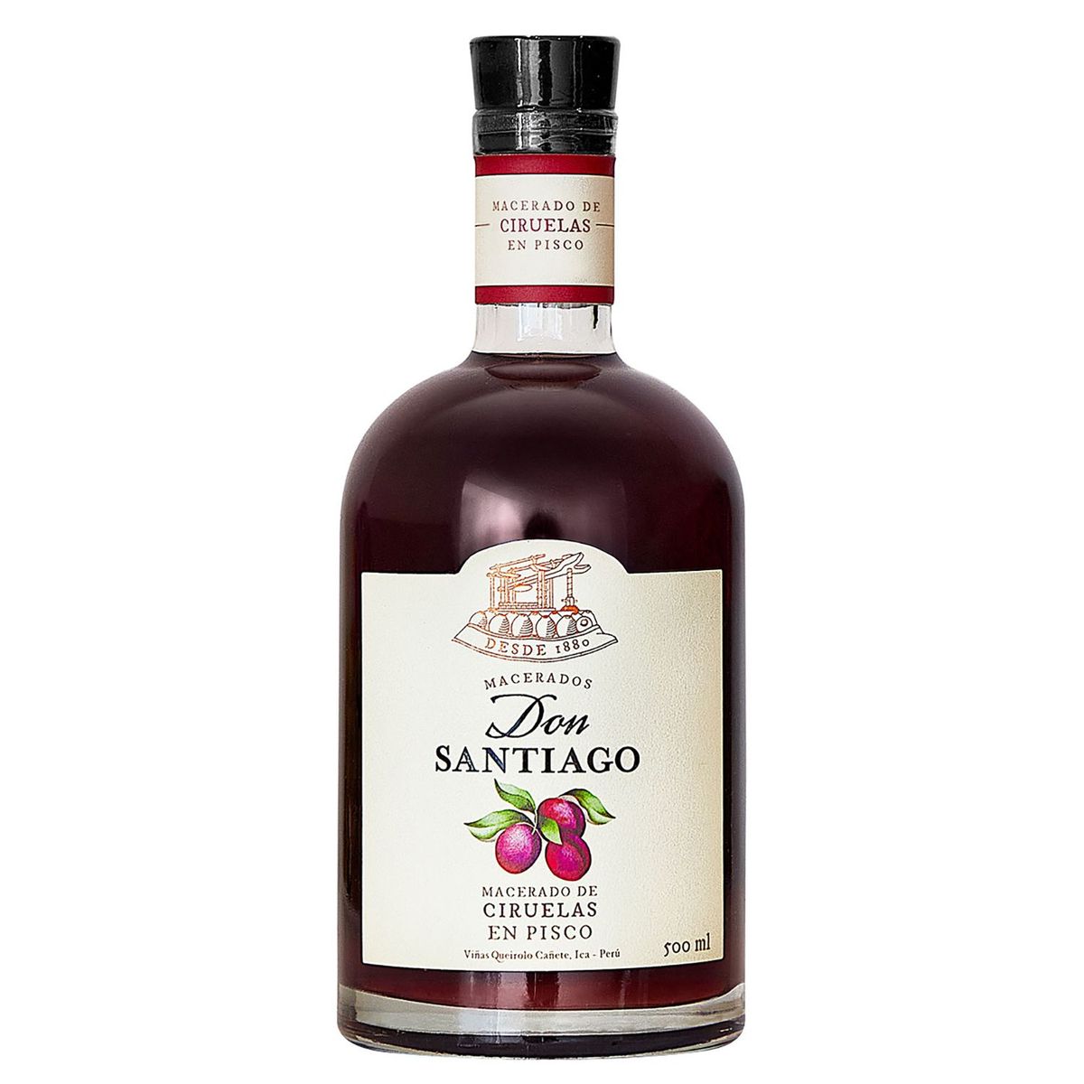 SANTIAGO QUEIROLO - Macerado de Pisco de Ciruelas Don Santiago