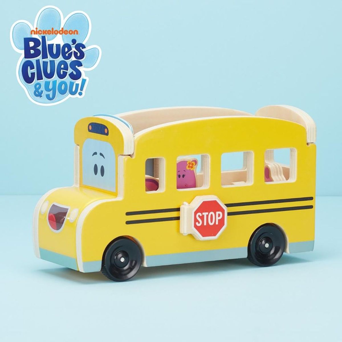 MELISSA & DOUG - Bus Escolar De Madera Las Pist
