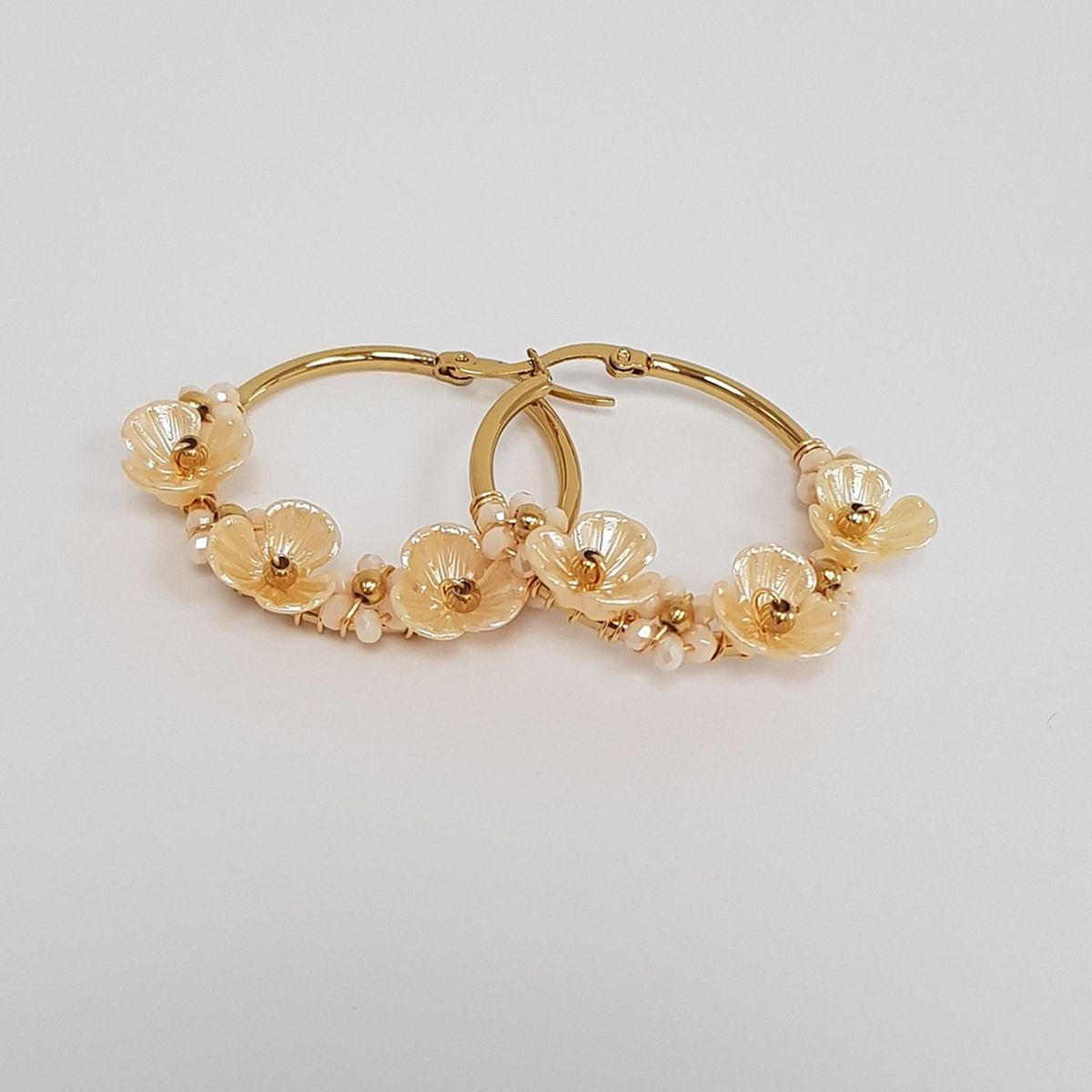 PENELOPE ACCESORIOS - Argollas Penelope Accesorios Maia Melón