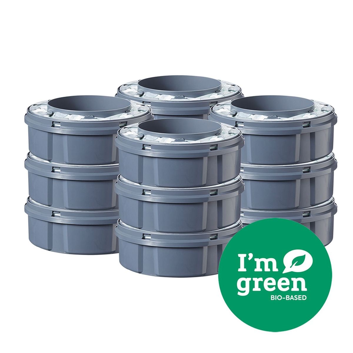 TOMMEE TIPPEE - Pack x12 Repuesto Sistema para Desechar Pañales Twist & Click