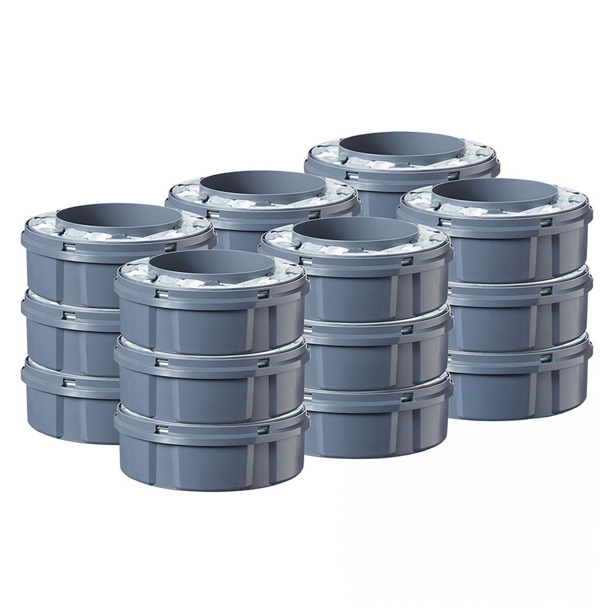 TOMMEE TIPPEE - Pack x18 Repuesto Sistema para Desechar Pañales Twist & Click