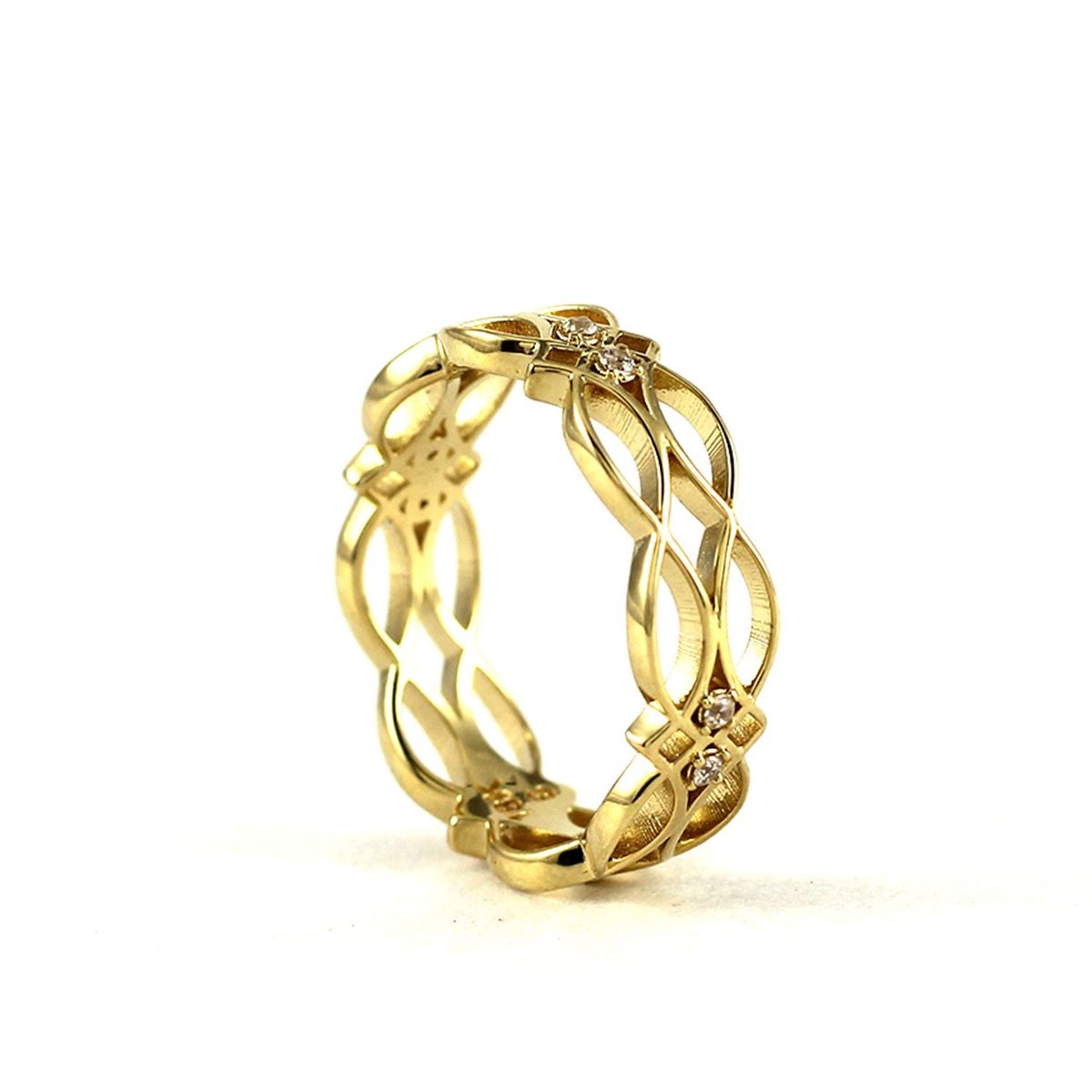 MAISHA - Anillo Oro 18k Orange Mujer