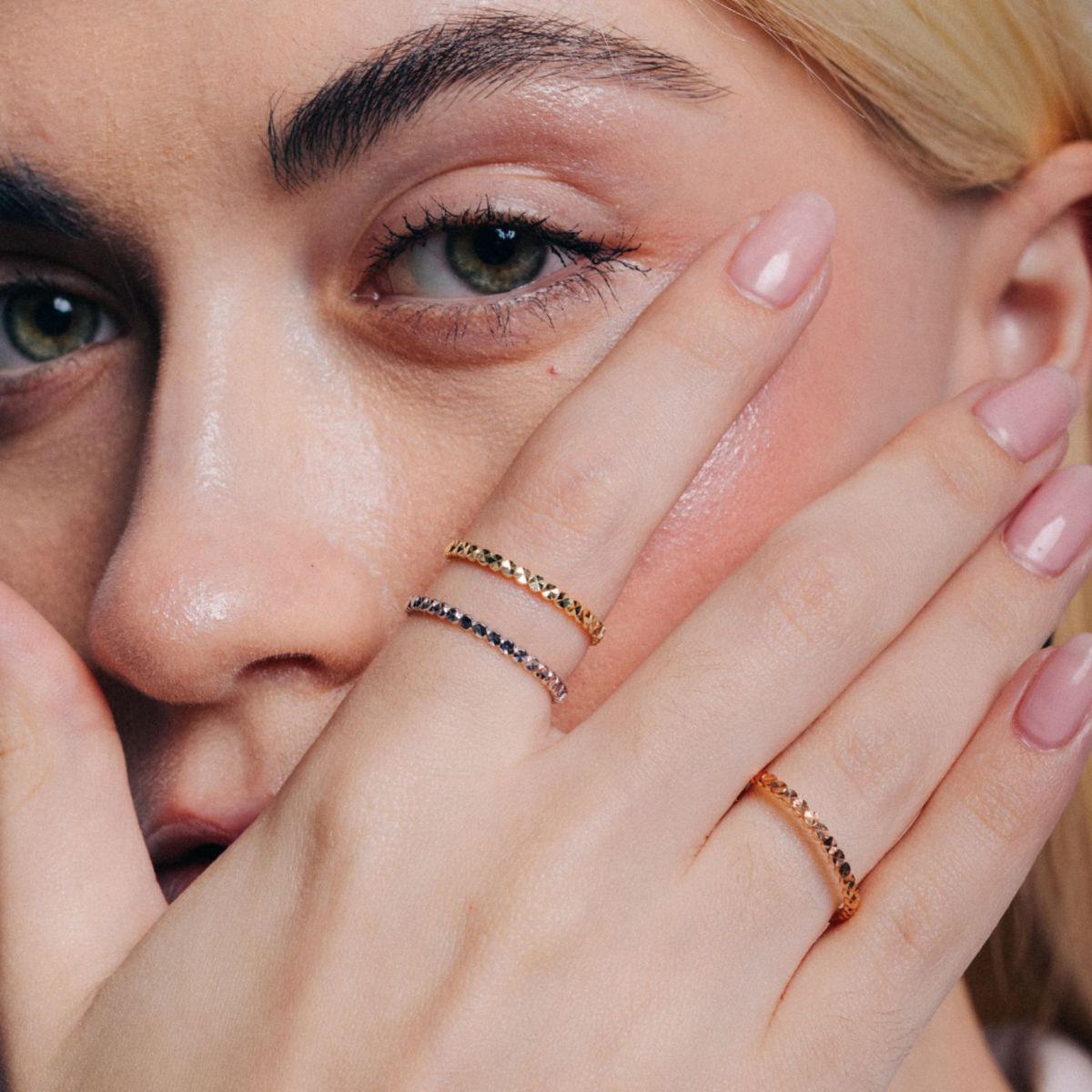 MAISHA - Anillo de Oro Rosa 18k