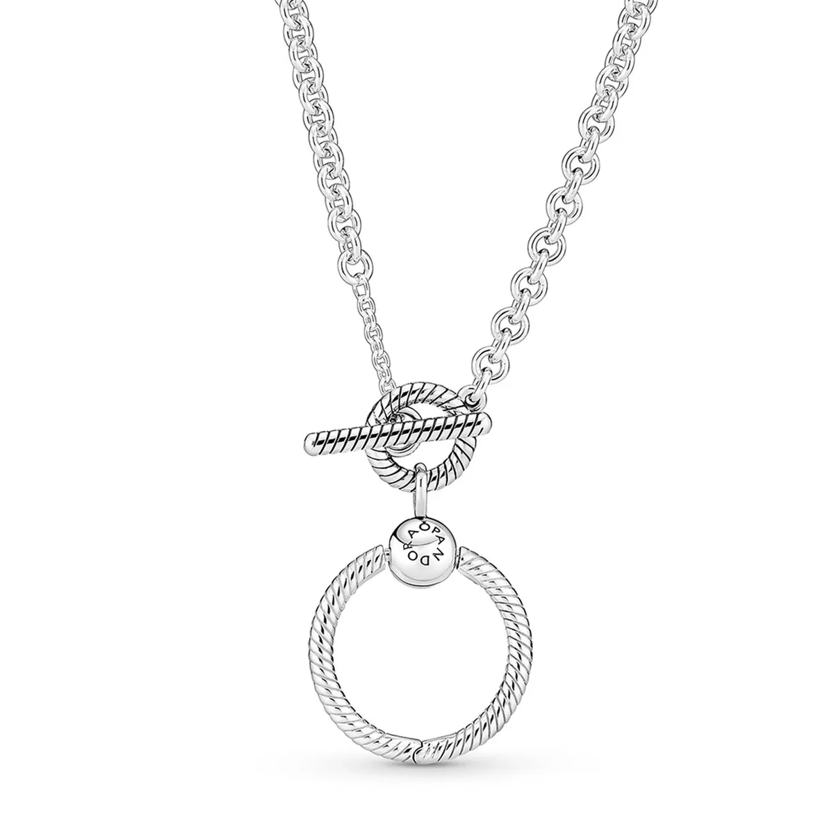 PANDORA - Collar Pandora Con Pendiente Barra T