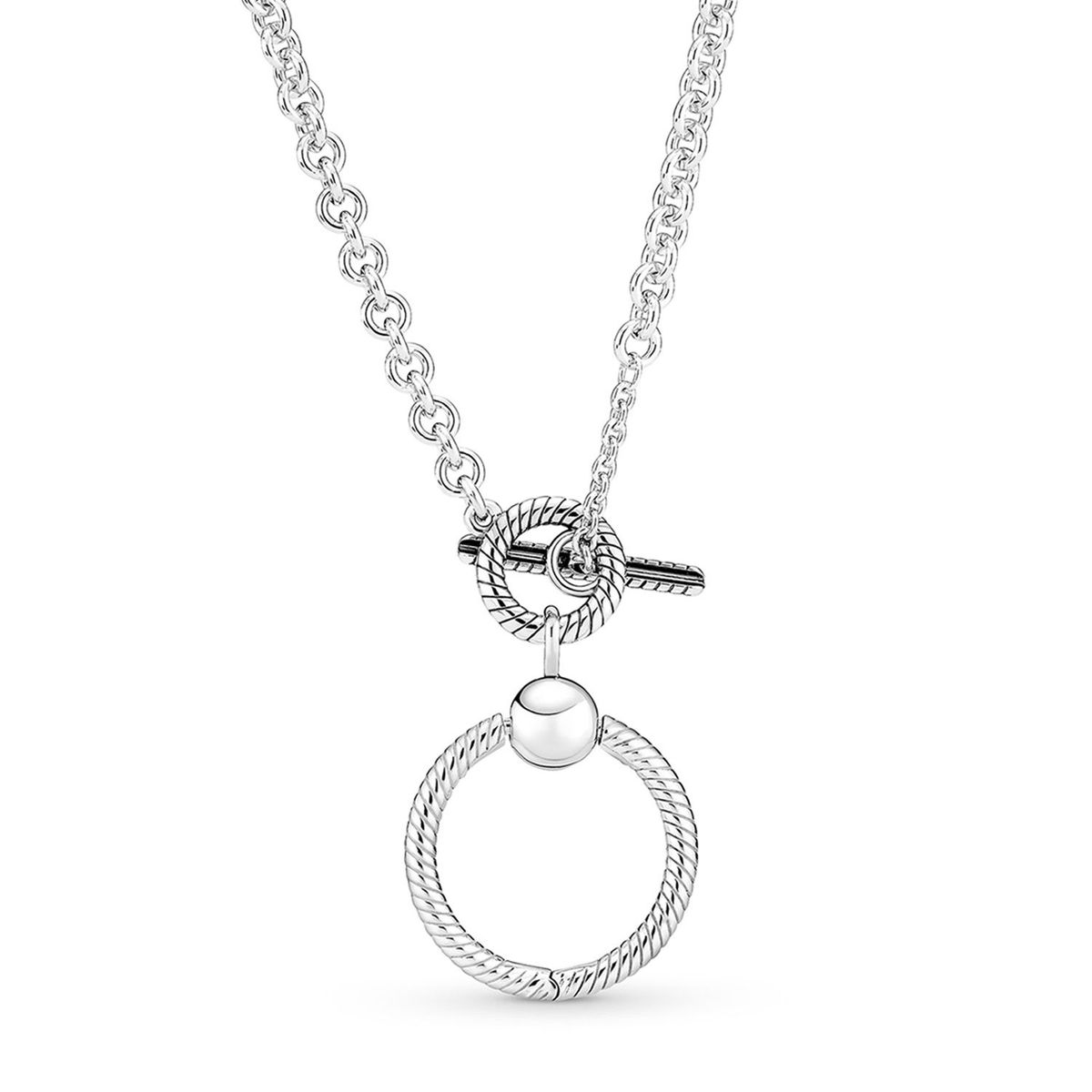 PANDORA - Collar Pandora Con Pendiente Barra T