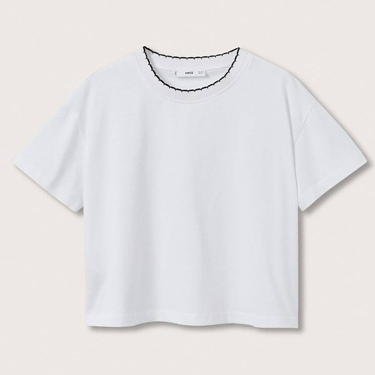 MANGO - Polo Manga Corta 100% Algodón Mujer Mango