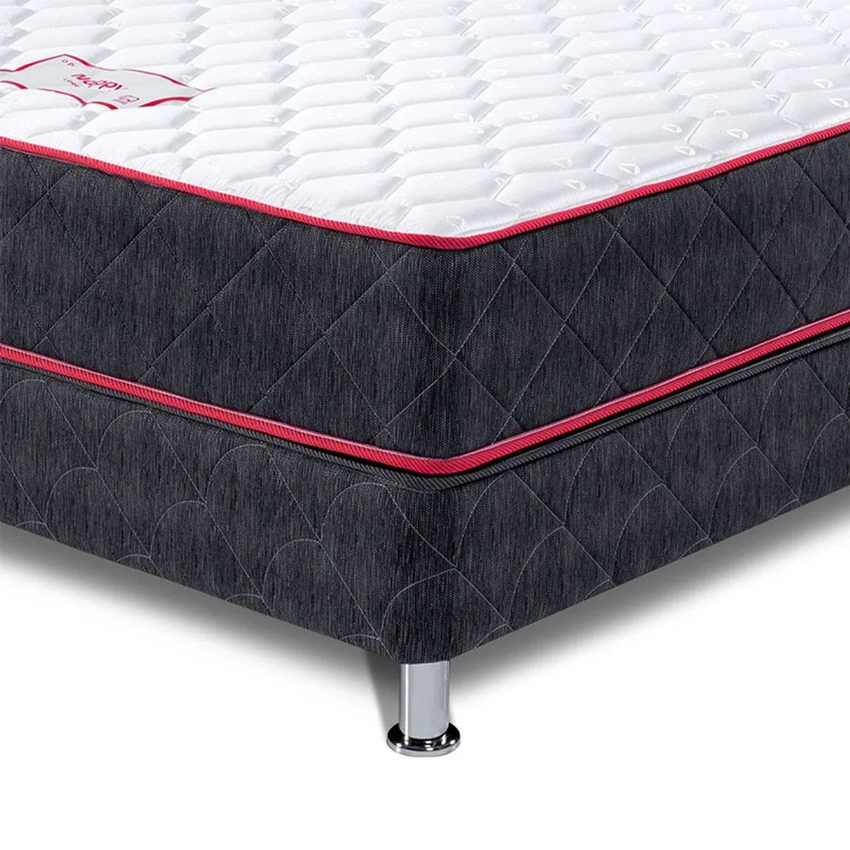 PARAISO - Dormitorio Nappy 2 Plz + Sofá Cama + 2 Almohadas + Protector