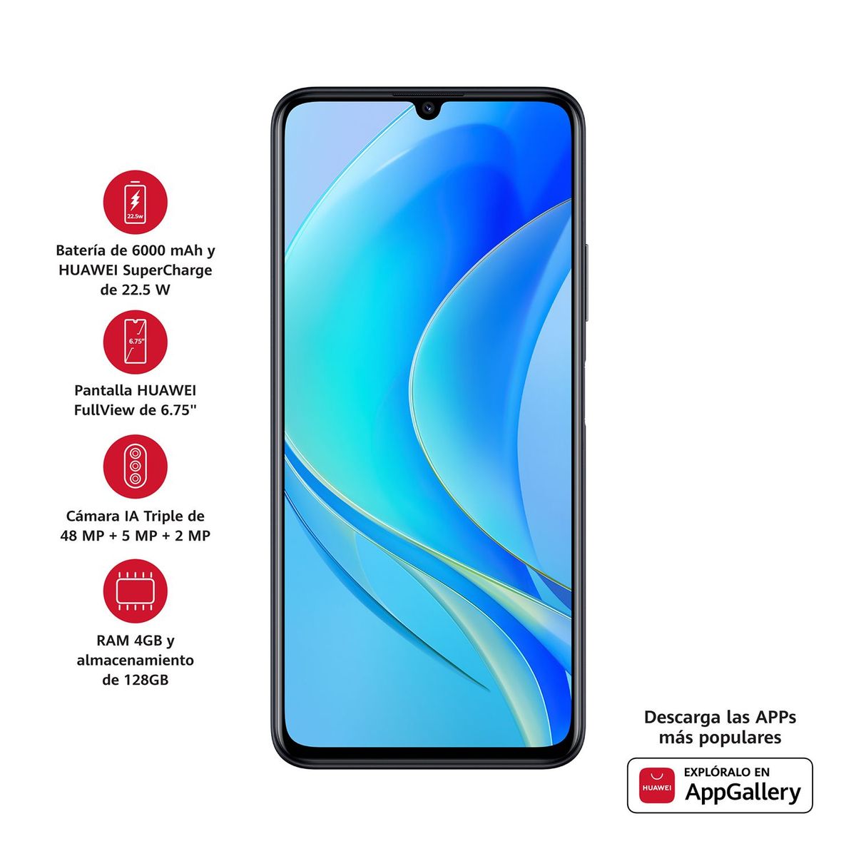 HUAWEI - HUAWEI Nova Y70 Black