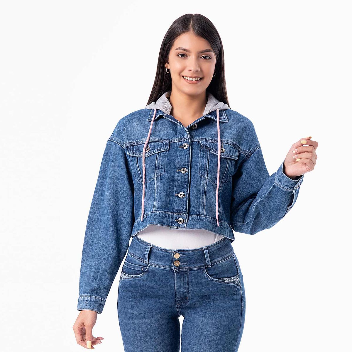 PIONIER - Casaca Jean Mujer Pionier