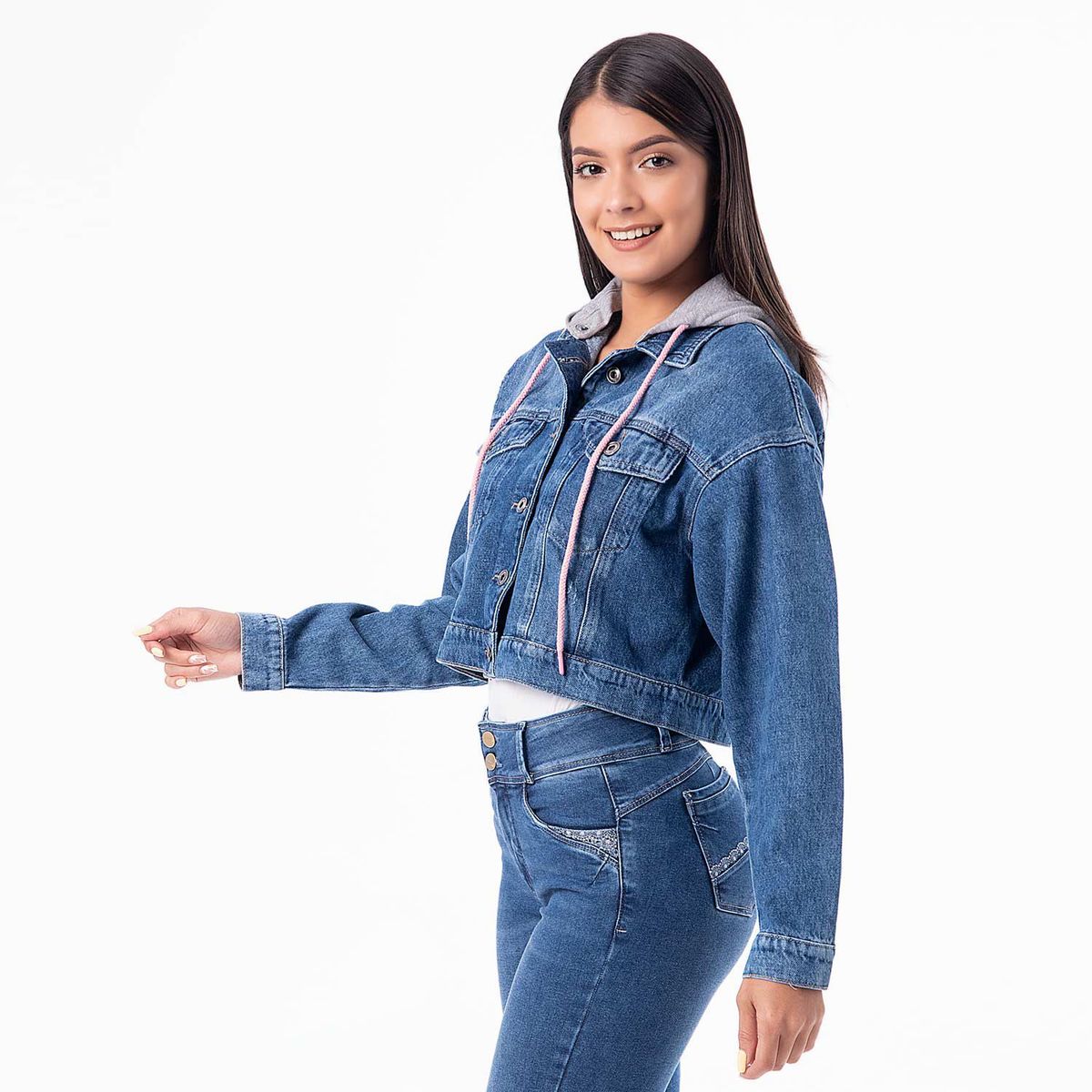 PIONIER - Casaca Jean Mujer Pionier