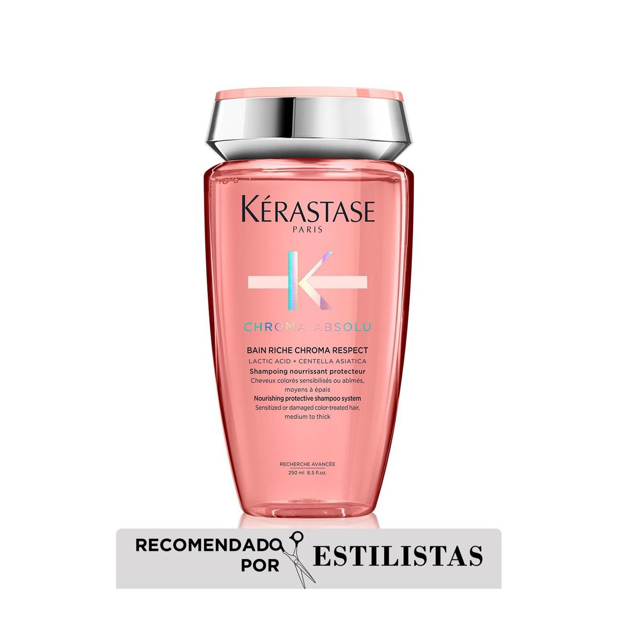 KERASTASE - Shampoo Kérastase Riche Chroma Absolu respect nutrición cabello con color 250ml