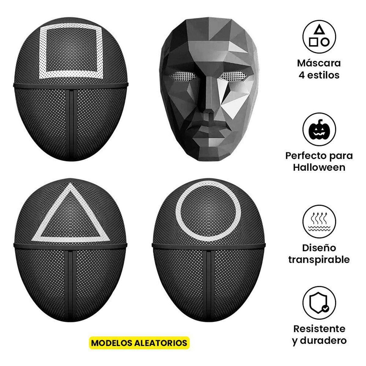 CC GROUP - Pack de Máscaras del Juego del Calamar