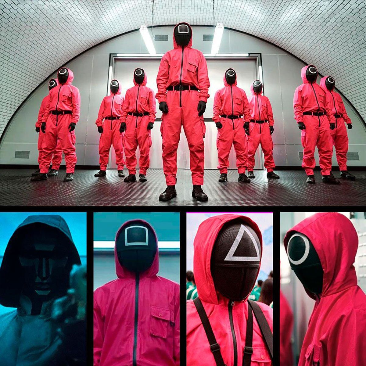 CC GROUP - Pack de Máscaras del Juego del Calamar