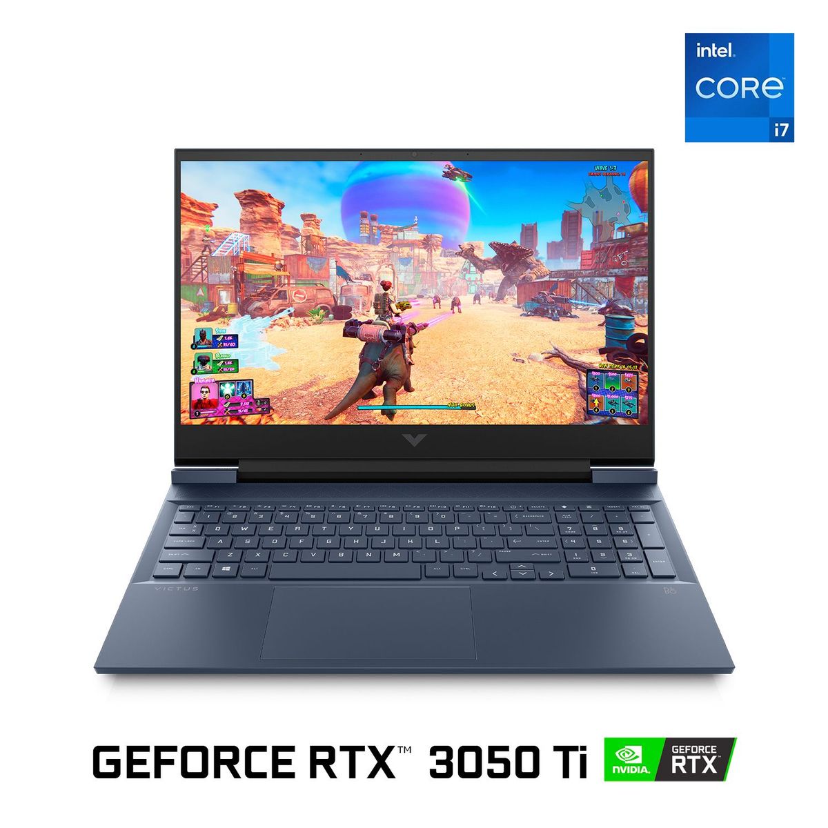 HP - Laptop HP VICTUS 16-d0521la Windows 11 Intel Core i7-11600H NVIDIA GeForce RTX 3050 Ti 16GB RAM 512GB FHD 16"