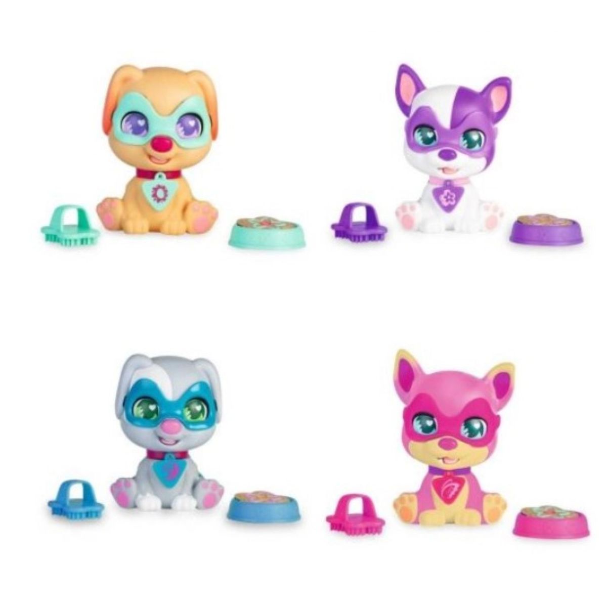 SUPER CUTE - Figura de Acción Super Puppies Aleatorio