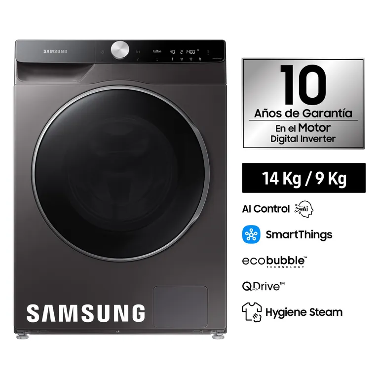 Lavaseca 14 Kg/9 Kg AI Control WD14TP04DSX/PE Samsung