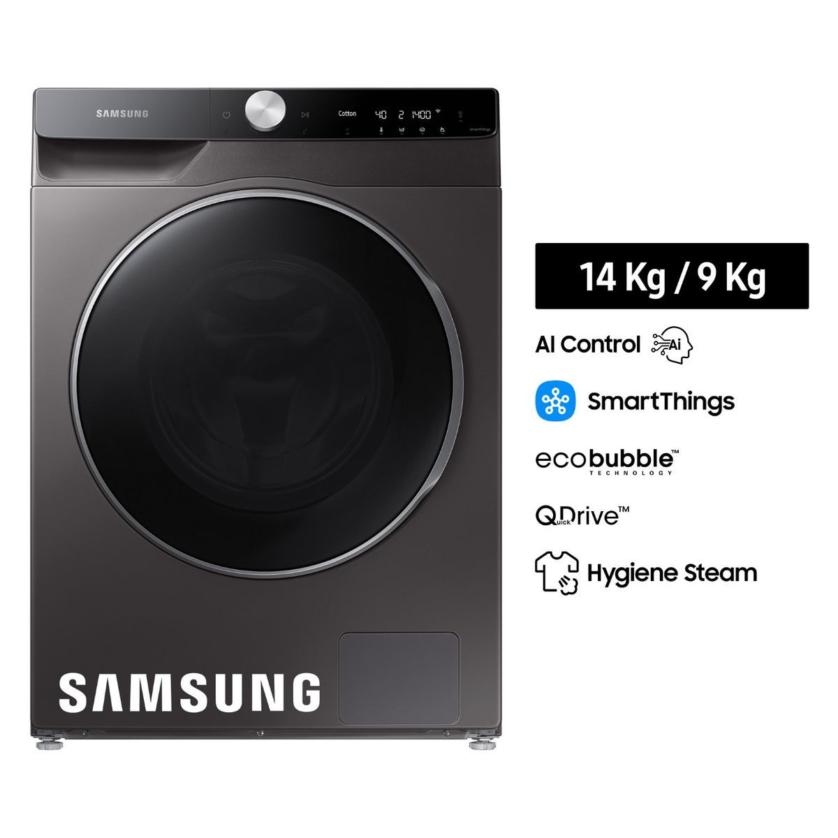 SAMSUNG - Lavaseca 14 Kg/9 Kg Ai Control