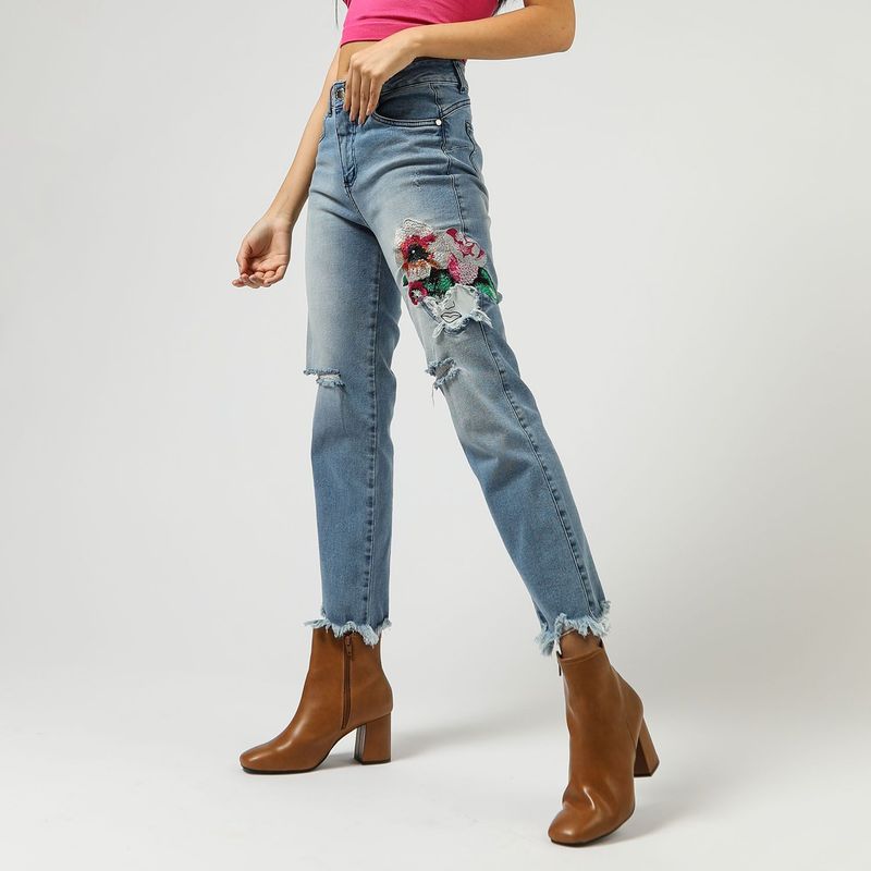 VRP BY VIVIANA RIVAS PLATA - PAN DEN CIN MOM C/BORDADO C/BOLSIL